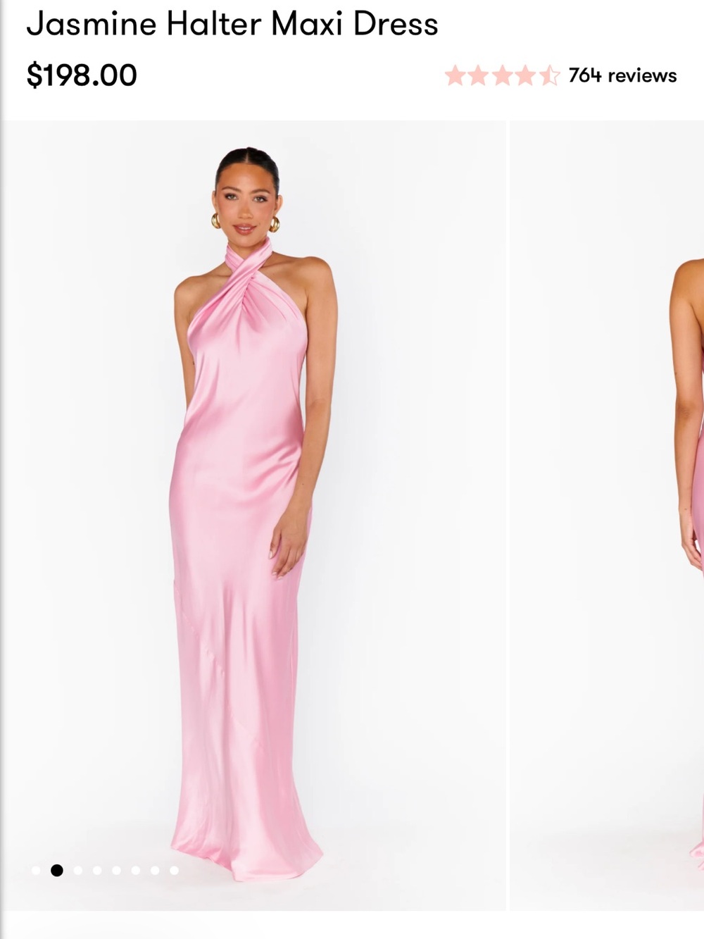 Show Me Your Mumu Pink Dress